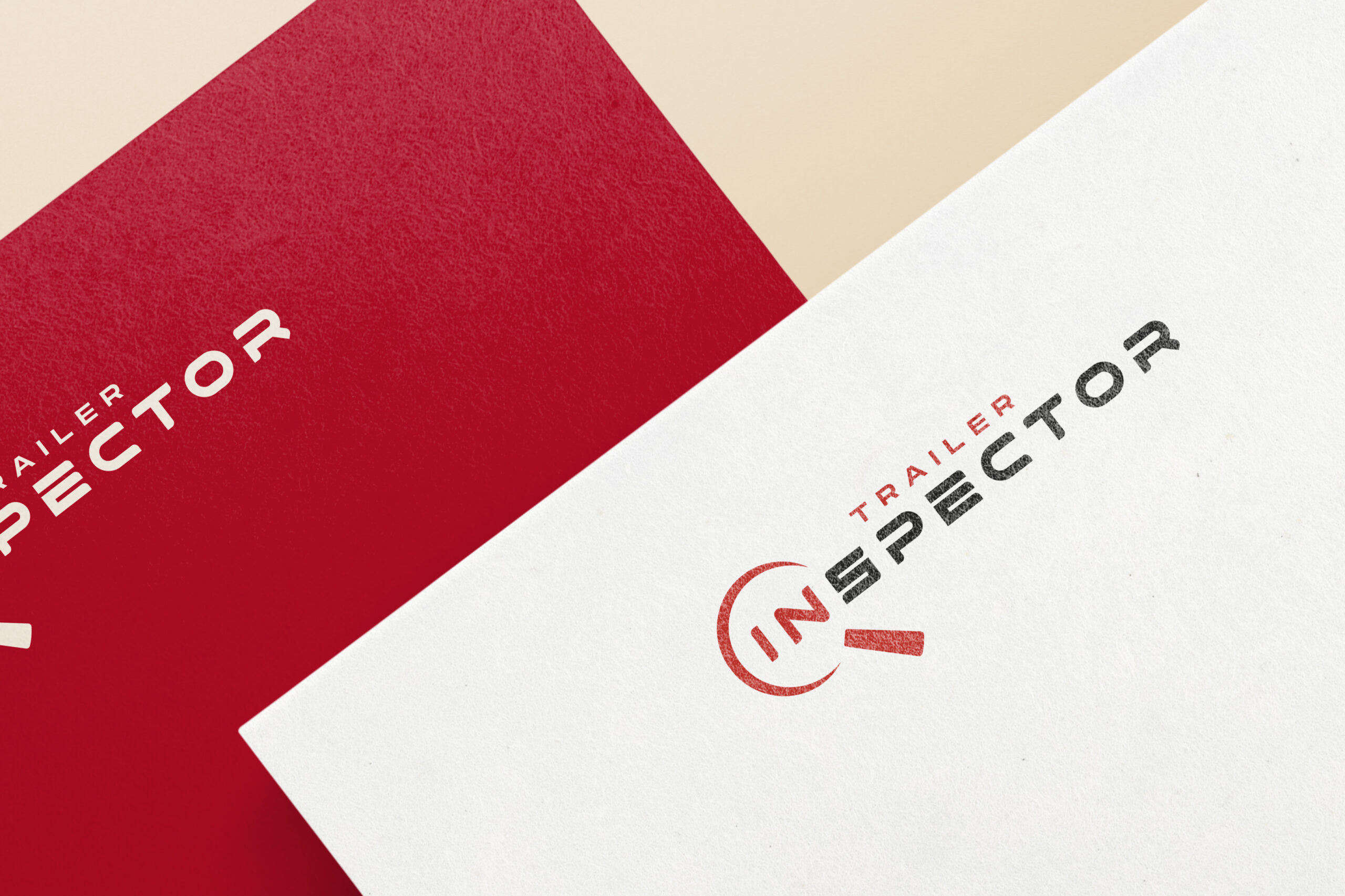 Logo mockup PSD paper, realistic minimal design